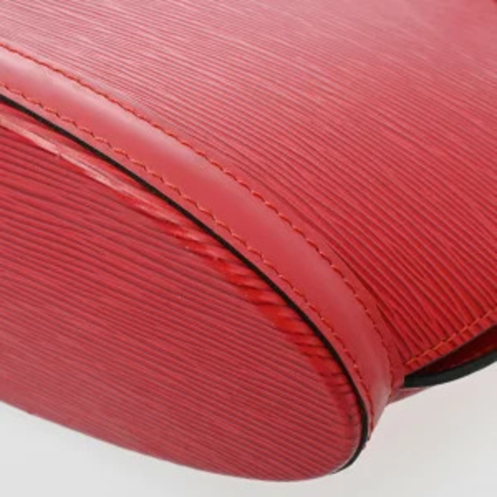 Louis Vuitton Epi Bag Jacques Castilian Red Shoulder Leather Shopping Saint - Picture 6 of 7